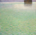 Eiland in de Attersee - Gustav Klimt — weergave van het kunstwerk