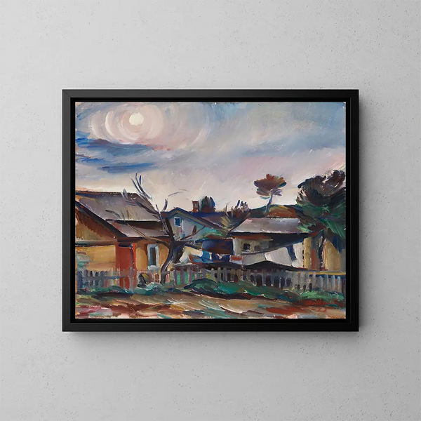 Theme of Suursaari - Ilmari Aalto — framed artwork on a wall