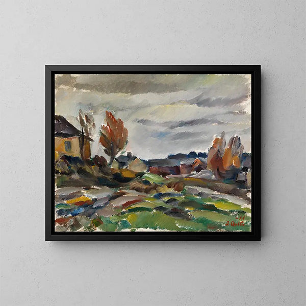 Storm - Ilmari Aalto — framed artwork on a wall