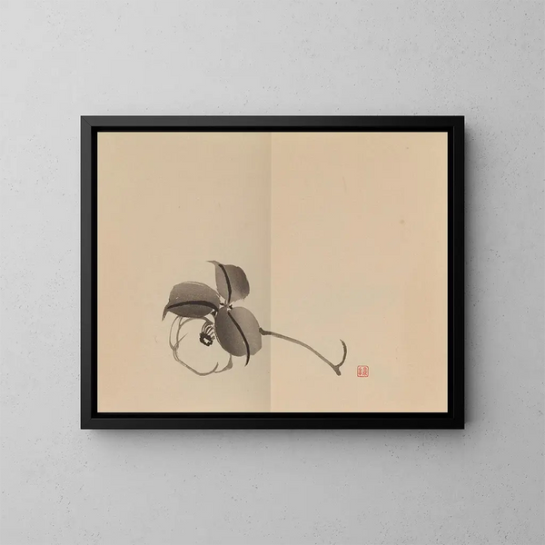 Keinen shugajō Pl04 - Imao Keinen — framed artwork on a wall