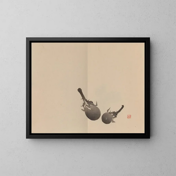Keinen shugajō Pl05 - Imao Keinen — framed artwork on a wall