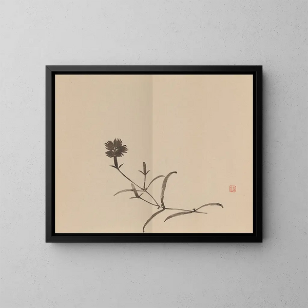 Keinen shugajō Pl06 - Imao Keinen — framed artwork on a wall