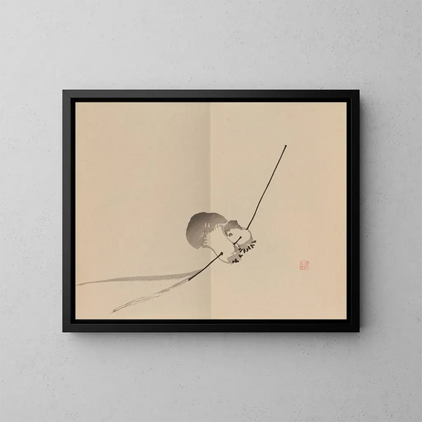 Aucune œuvre intitulée "Keinen shugajo Pl08" n'est reconnue. - Imao Keinen — framed artwork on a wall
