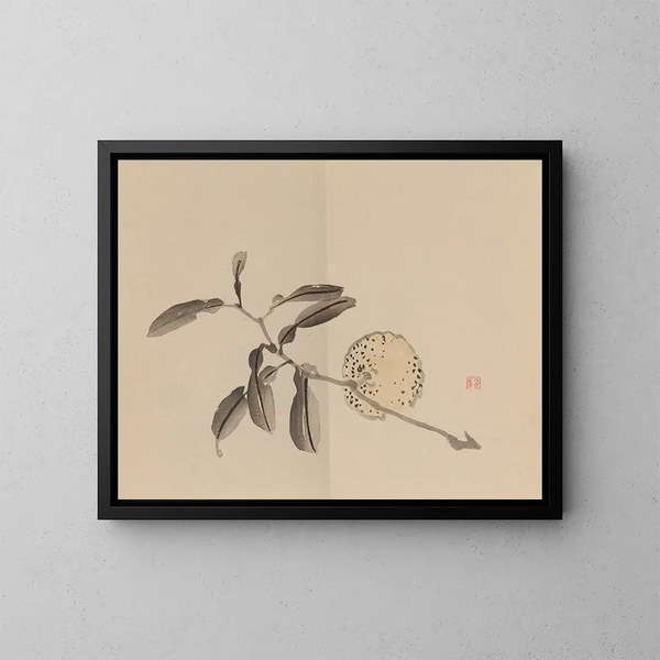 Keinen shugajō Pl09 - Imao Keinen — framed artwork on a wall