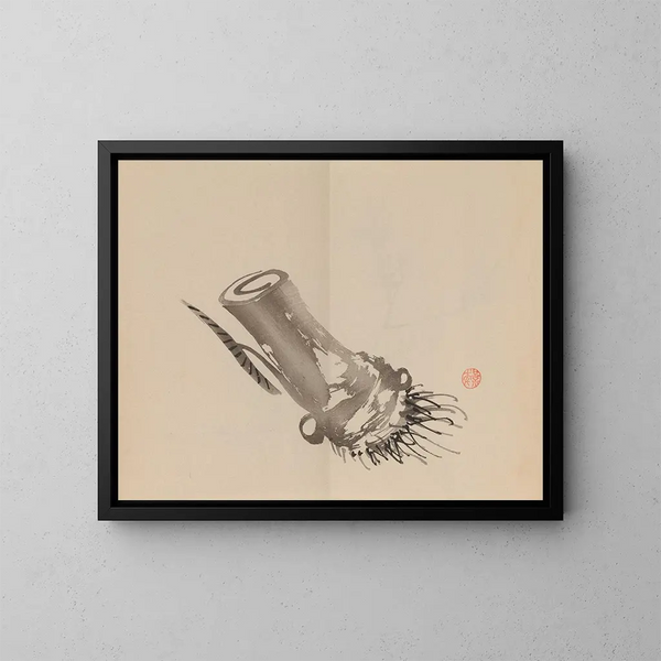 Keinen shugajō Pl15 - Imao Keinen — framed artwork on a wall