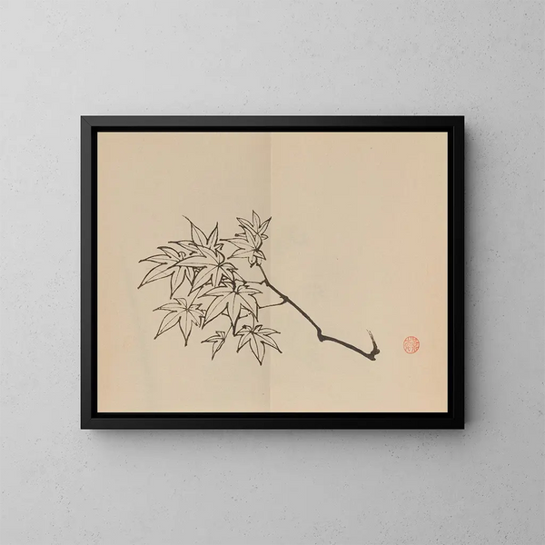 Keinen shugajō Pl20 - Imao Keinen — framed artwork on a wall