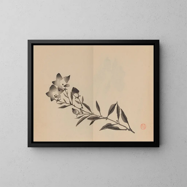 Keinen shugajō Pl22 - Imao Keinen — framed artwork on a wall