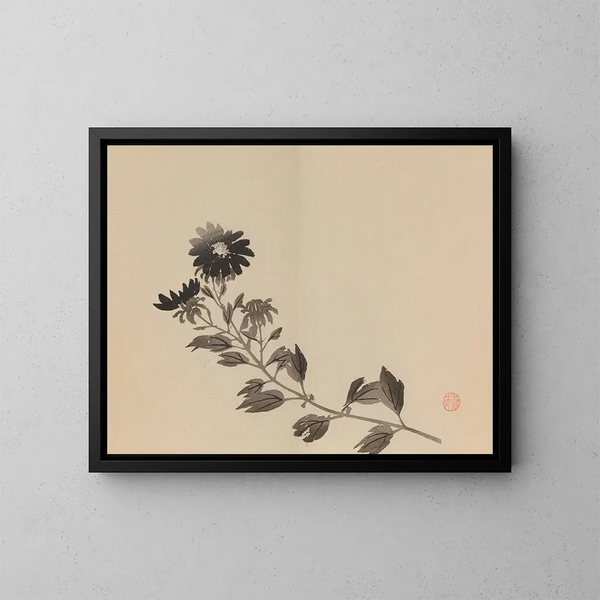Keinen shugajō Pl24 - Imao Keinen — framed artwork on a wall
