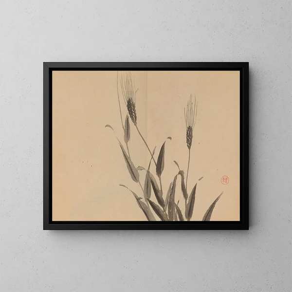 Keinen shugajō Pl25 - Imao Keinen — framed artwork on a wall