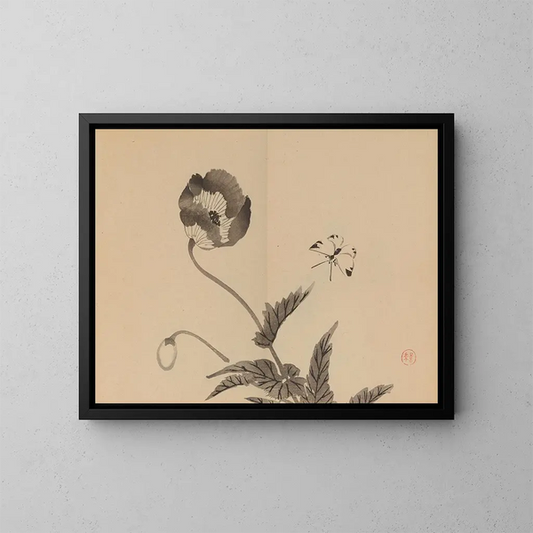 Keinen shugajō Pl27 - Imao Keinen — framed artwork on a wall