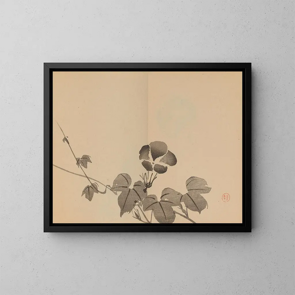 Keinen shugajō Pl28 - Imao Keinen — framed artwork on a wall