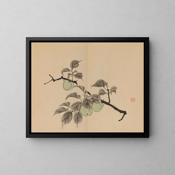 Keinen shugajō Pl30 - Imao Keinen — framed artwork on a wall