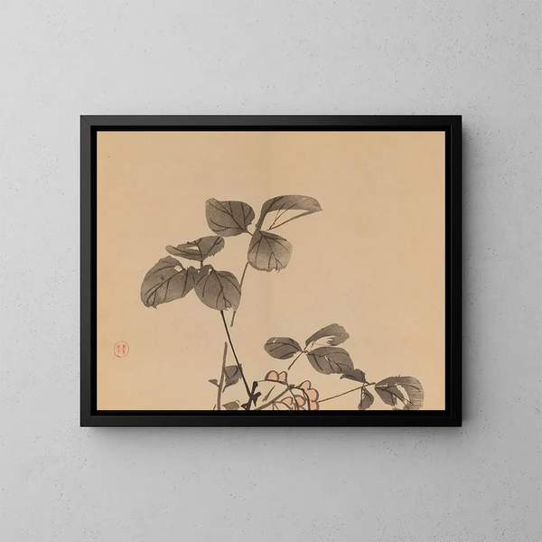 Keinen shugajō Pl32 - Imao Keinen — framed artwork on a wall