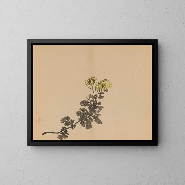 Keinen shugajō Pl34 - Imao Keinen — framed artwork on a wall