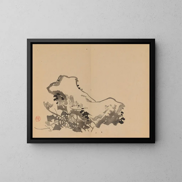 Keinen shugajō Pl35 - Imao Keinen — ingelijst kunstwerk aan de muur