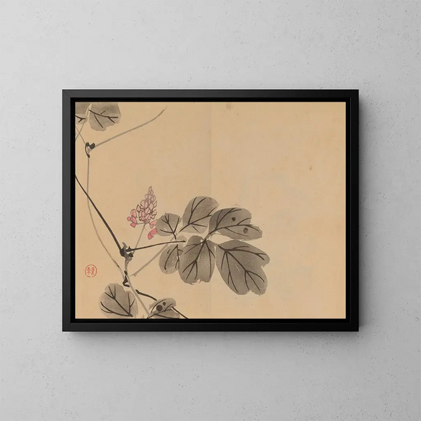 Keinen shugajō Pl. 36 - Imao Keinen — ingelijst kunstwerk aan de muur
