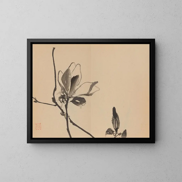 Keinen shugajō Pl44 - Imao Keinen — ingelijst kunstwerk aan de muur