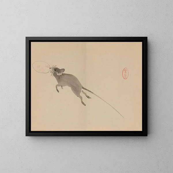 Keinen shugajō Pl50 - Imao Keinen — ingelijst kunstwerk aan de muur