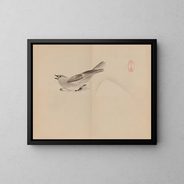 Keinen shugajō Pl53 - Imao Keinen — ingelijst kunstwerk aan de muur