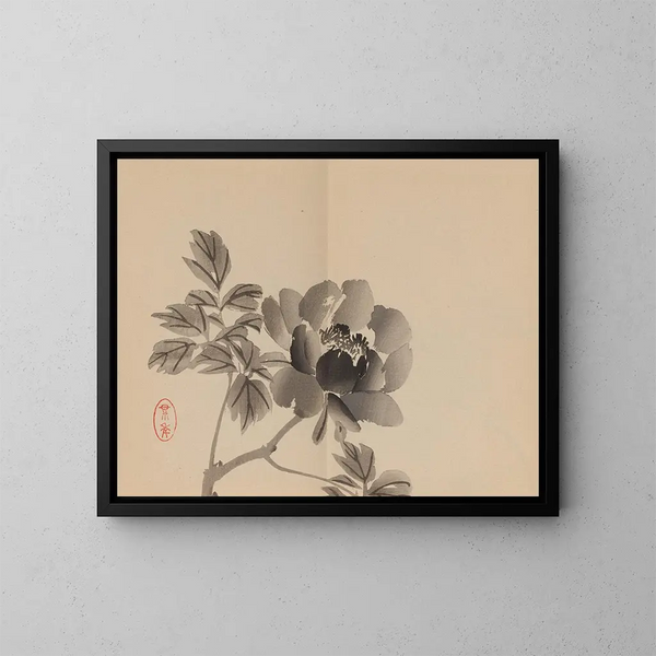 Keinen shugajō Pl57 - Imao Keinen — ingelijst kunstwerk aan de muur