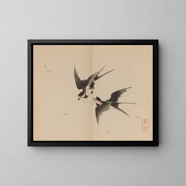 Keinen shugajō Pl58 - Imao Keinen — ingelijst kunstwerk aan de muur