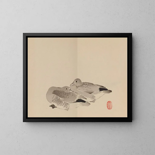 Keinen shugajō Pl75 - Imao Keinen — ingelijst kunstwerk aan de muur