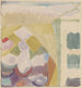 binnenland met de klok - Paul Klee — weergave van het kunstwerk