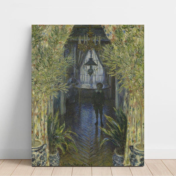Intérieur d'appartement - Claude Monet | Reproduction Tableau Décoration murale affiche copie