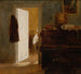 Binnenkant van het appartement van de Gierymski's in München - Aleksander Gierymski — weergave van het kunstwerk