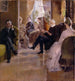 Interior painting of Rudolfina Wasastjerna's house in Helsinki, Pohjoisranta 6 - Torsten Wasastjerna — artwork view