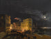 Festival in Venetië - Ippolito Caffi — weergave van het kunstwerk