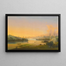 Zonsopgang over de Gouden Hoorn - Ippolito Caffi — ingelijst kunstwerk aan de muur