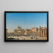 De zegen van Pius IX op het Sint-Pietersplein in Rome - Ippolito Caffi — ingelijst kunstwerk aan de muur