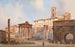 Le Forum romain - Ippolito Caffi — weergave van het kunstwerk
