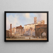 Le Forum romain - Ippolito Caffi — ingelijst kunstwerk aan de muur