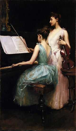 Irving Ramsay Wiles - The Sonata.webp