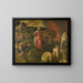 van de Parabel van het goede zaad en de onkruid - Isaac Claesz van Swanenburg — ingelijst kunstwerk aan de muur