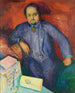 Portret van Ludwig Nordström - Isaac Grünewald — weergave van het kunstwerk