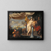 Allegorie van het Geluid - Isaac Isaacsz — ingelijst kunstwerk aan de muur