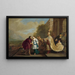 van de Farao die Sarah aan Abraham presenteert - Isaac Isaacsz — ingelijst kunstwerk aan de muur