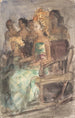 Prinses Indonesische - Isaac Israëls — weergave van het kunstwerk