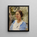 Portret van een jonge vrouw - Isaac Israëls — ingelijst kunstwerk aan de muur