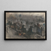 Rijen met zittende mensen - Isaac Israëls — ingelijst kunstwerk aan de muur