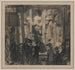 Reproductie van het schilderij vitrine - Isaac Israels