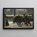 Le Prinsengracht près du Noordermarkt Amsterdam - Isaac Israëls — ingelijst kunstwerk aan de muur