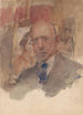 Autoportrait d'Isaac Israëls - Isaac Israëls — weergave van het kunstwerk