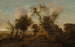 Landschap met reizigers en ruiters - Isaac Koene — weergave van het kunstwerk