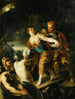 Het verkrachting van Hélène - Isaac Moillon — weergave van het kunstwerk