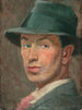 Zelfportret - Isaac Rosenberg — weergave van het kunstwerk
