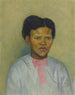 Het Afrikaanse Meisje - Isaac Rosenberg — weergave van het kunstwerk